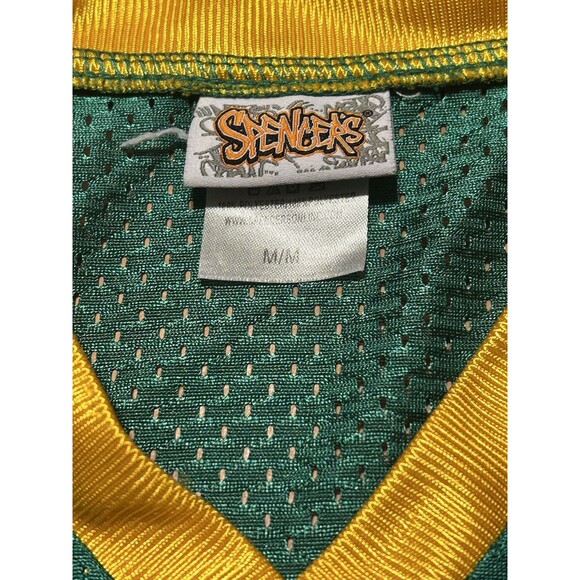 St. Pat’s Drinking Team Jersey Mesh Green #17 Spencer’s St. Patrick’s Day M - Picture 3 of 4
